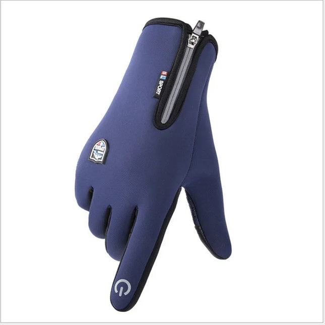 Winter Fleece Thermal Warm Outdoor Gloves Touchscreen Waterproof Cycling Bicycle Windproof Glo - tugranalmacen.com