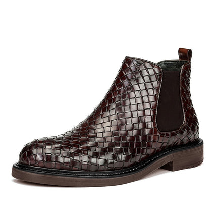 Botas cortas para hombre en color negro