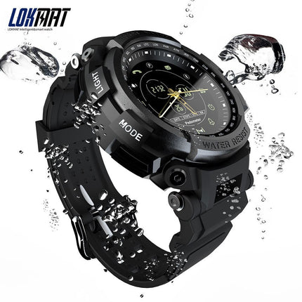 Reloj deportivo inteligente resistente al agua LOKMAT 5ATM