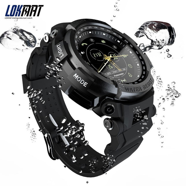 Reloj deportivo inteligente resistente al agua LOKMAT 5ATM