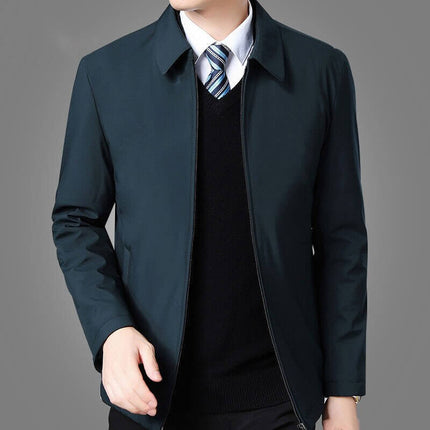 Chaqueta mod con cuello camisero y ligera para hombre