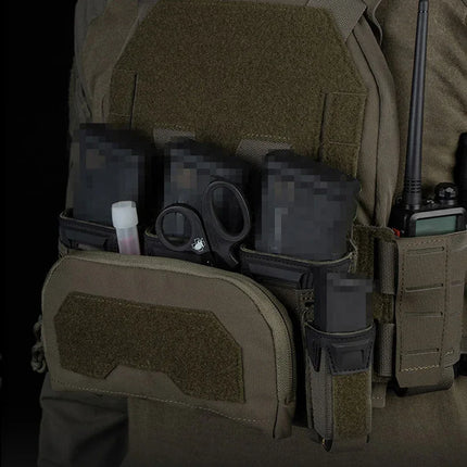 Agilit Style 2nd Layer Admin Pouch: Tactical storage for multi-caliber mags, airsoft vest/plate carrier - tugranalmacen.com
