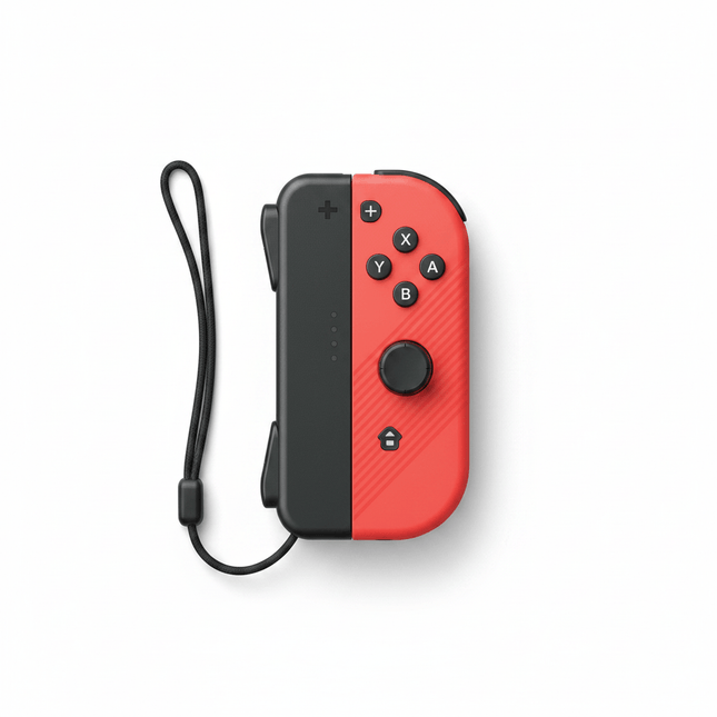 Mando inalámbrico Bluetooth rojo y azul para Ntdo Switch, diseño ergonómico, compatible y recargable.