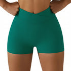 Nuevos shorts de yoga antirreflejos, shorts elásticos para correr y fitness, mallas deportivas transpirables de secado rápido.