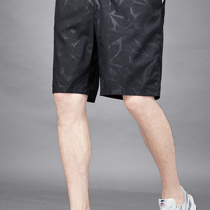 Pantalones cortos de seda de hielo para hombre verano