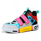 Zapatillas deportivas clásicas para hombre en colores vivos, ideales para correr y caminar cómodamente.