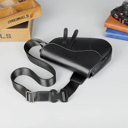 Bolso de hombro Horse tipo sillín con cremallera, bolso cruzado en diagonal - tugranalmacen.com