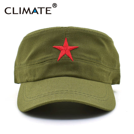 Gorra militar estrella roja estilo soviético