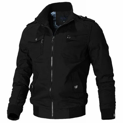 Chaqueta bomber para hombre, ideal para primavera y otoño