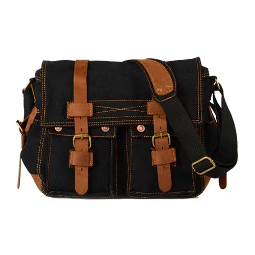 Bolso Bandolera Vintage UNO estilo militar - tugranalmacen.com