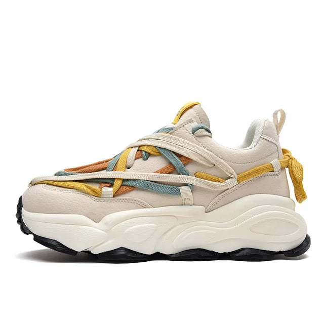 Zapatillas deportivas chunky multicolor para hombre New Ishta