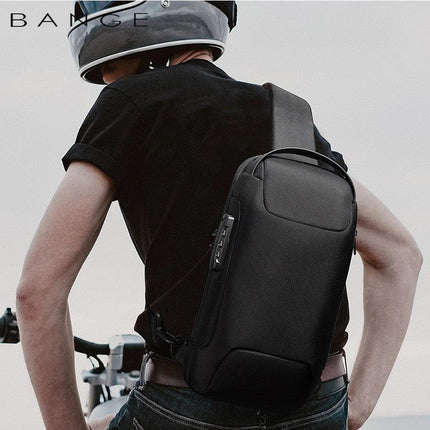 BANGE Hot Chest bolso cruzado impermeable con carga USB - tugranalmacen.com