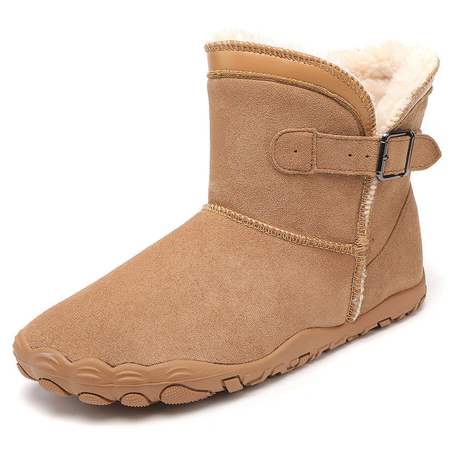 Botas de nieve unisex con forro cálido y suela segura