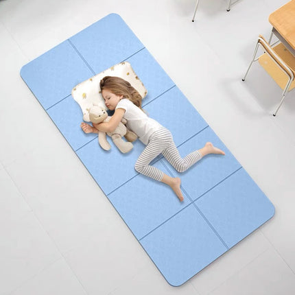 Esterilla de yoga antideslizante plegable para ejercicio y pilates