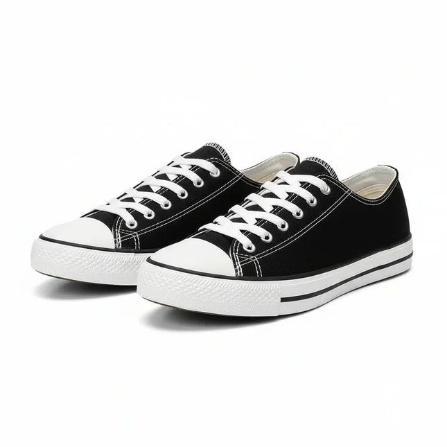 Zapatillas Stann de lona con cordones y punta redonda f.seo - tugranalmacen.com