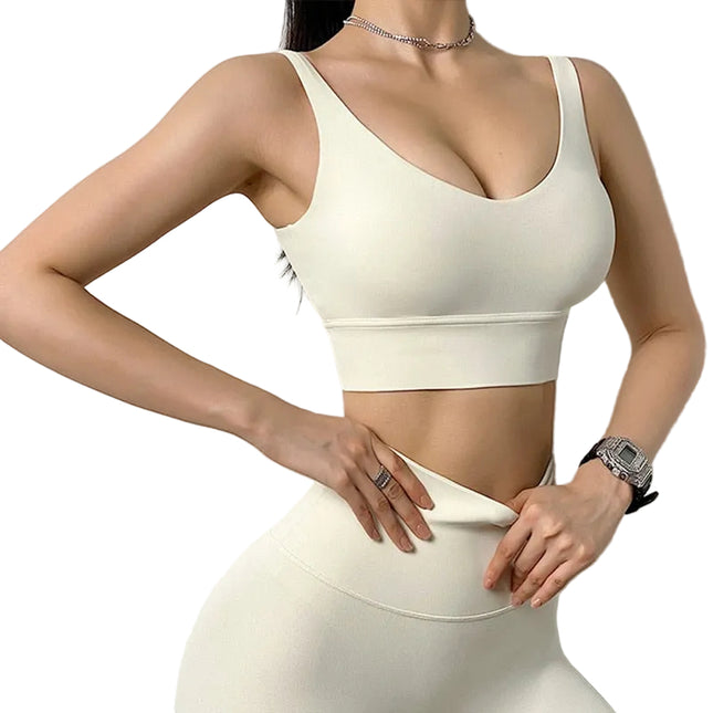 Conjunto de 2 piezas de yoga deportivo Soisu