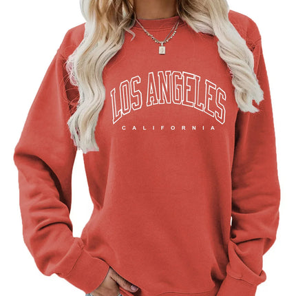 Sudadera LA Marron - tugranalmacen.com