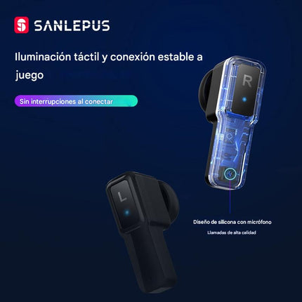 Reloj inteligente SANLEPUS con auriculares Bluetooth