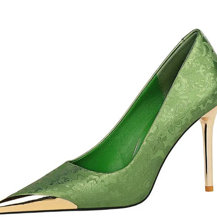 Tacones altos de mujer Big-Tree en Seda - tugranalmacen.com