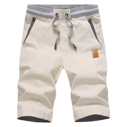 Pantalones cortos de hombre en algodón, secado rápido y cómodos