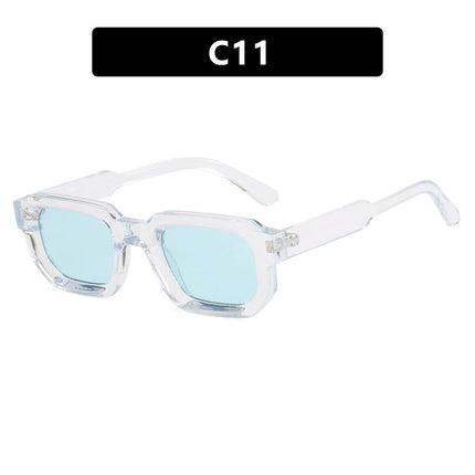 Gafas de sol cuadradas retro con protección UV