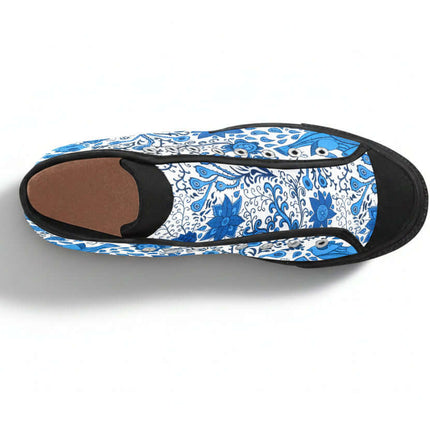 Zapatillas Vancouver de caña alta para hombre modelo SkyBlueFlowers