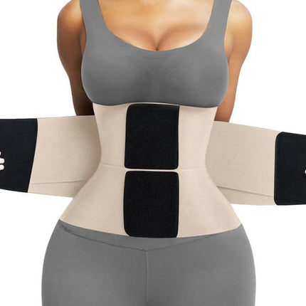 Cinturón deportivo moldeador de abdomen, ajustable y cómodo