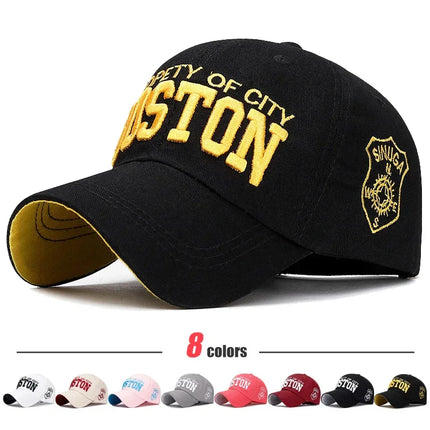 Gorra de béisbol deportiva de algodón con parte superior suave y bordado 3D, unisex, con cierre a presión, gorra de tenis - tugranalmacen.com