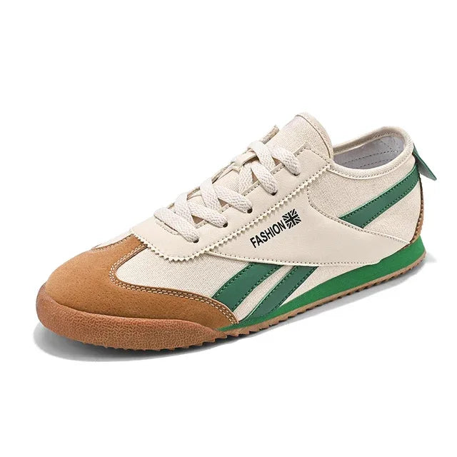 Original Yellow Canvas Shoes For Men Trend ow-cut Breathable Casual Running Sneakers Man Fashion Lightweight Men's Sports Shoes - tugranalmacen.com