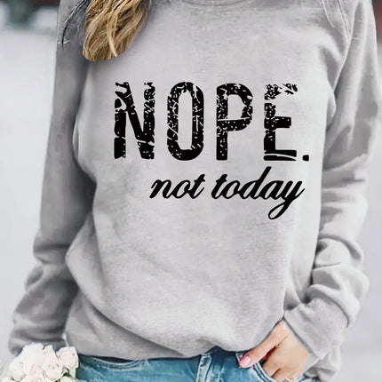 Sudadera NOPE Roja - tugranalmacen.com