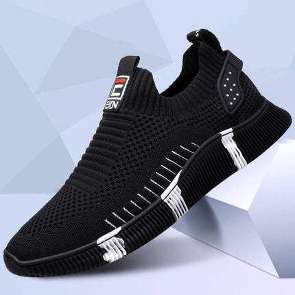 Zapatillas casuales con cordones y suela suave para diario