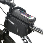 Bolsa de cuadro para bici con cremallera impermeable