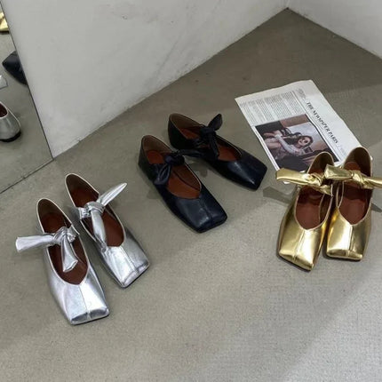 Zapatos Mary Jane planos estilo Frances. - tugranalmacen.com