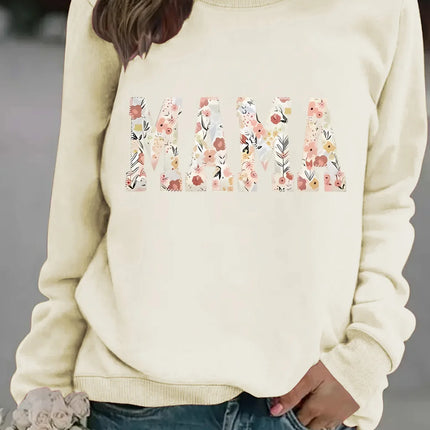 Sudadera MAMA Roja - tugranalmacen.com