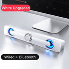 Barra de sonido USB con subwoofer para PC y dispositivos USB