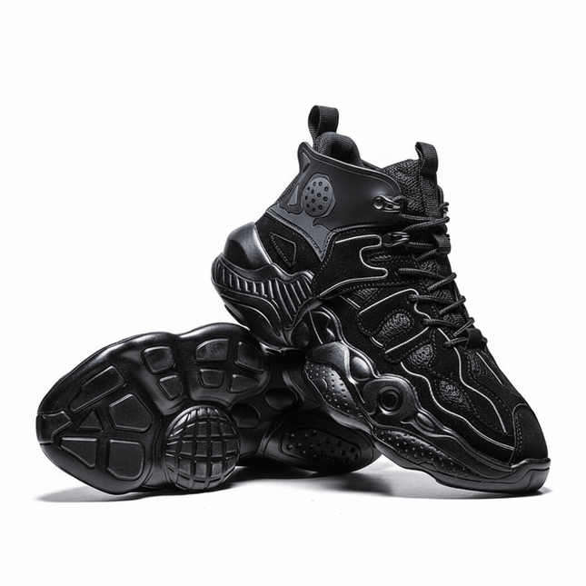 Zapatillas deportivas de caña alta para hombre.