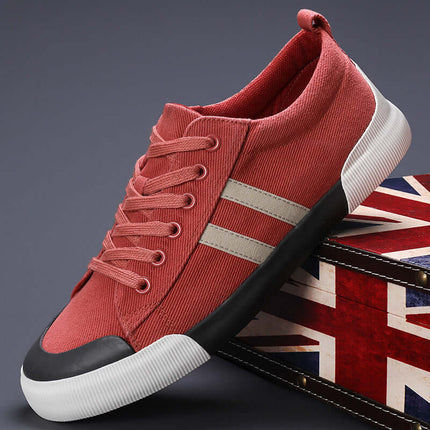 Zapatillas de lona ligeras y transpirables en varios colores