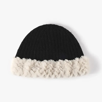 Gorro de punto con dobladillo difuso - tugranalmacen.com