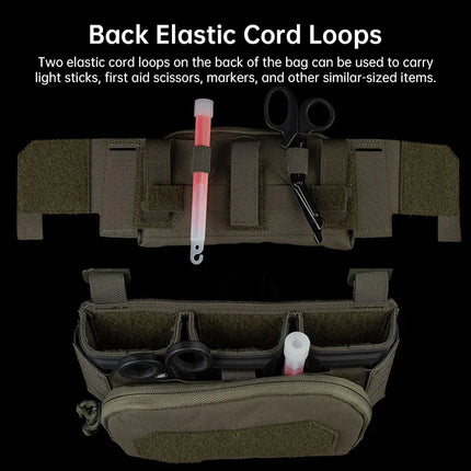 Agilit Style 2nd Layer Admin Pouch: Tactical storage for multi-caliber mags, airsoft vest/plate carrier - tugranalmacen.com