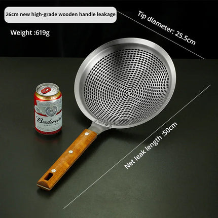 Colador de aceite grande de acero inoxidable - tugranalmacen.com