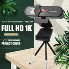 4k Beauty Auto Focus 1080p Computer Camera 8K Network USB Live Webcam 2K Drive Free - tugranalmacen.com