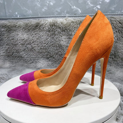 Zapatos de tacón Tikicup en color naranja