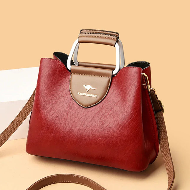 Cross shoulder bag women's handbag women's bucket bag - tugranalmacen.com