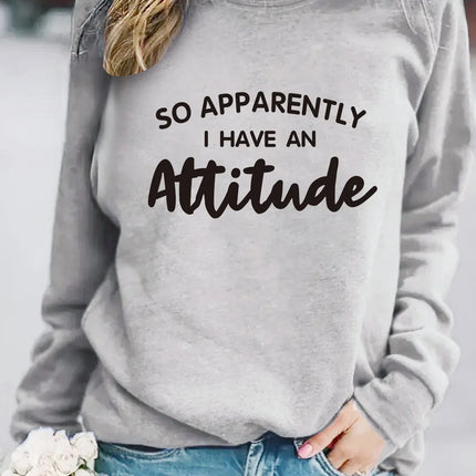 Sudadera de terciopelo con cuello redondo ATTITUDE Rosa - tugranalmacen.com