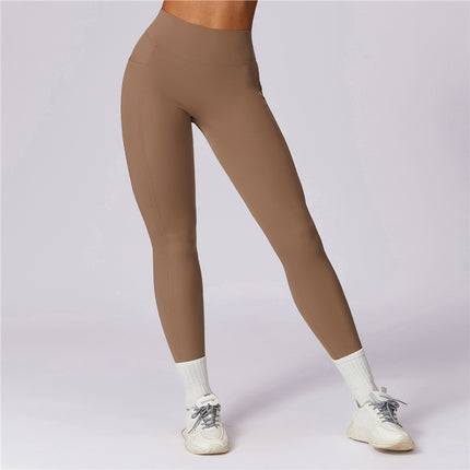 Pantalones de yoga negro premium