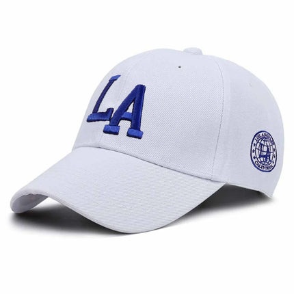 Gorra de béisbol de Los Ángeles bordada 3D f.seo - tugranalmacen.com