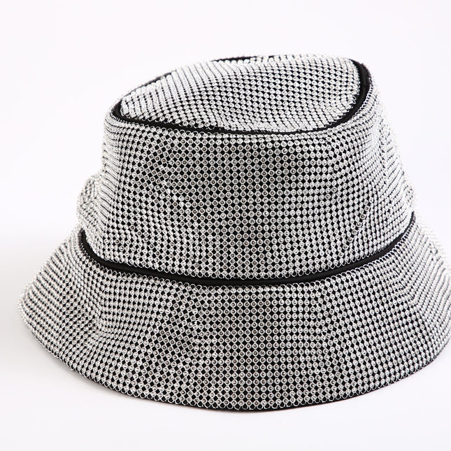Sombrero de pescador unisex con detalles brillantes