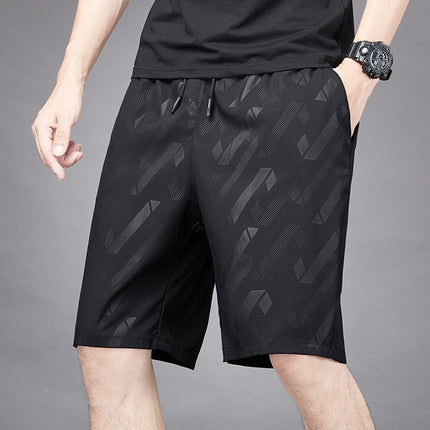 Pantalones cortos de hombre en negro