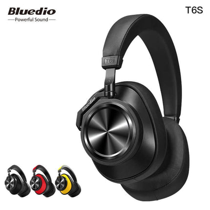 Auriculares Bluetooth Bluedio T6S con cancelación de ruido activa