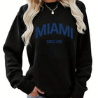Sudadera cuello redondo estampado MIAMI - tugranalmacen.com